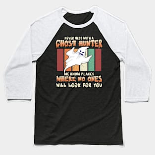 Ghost Hunter Baseball T-Shirt